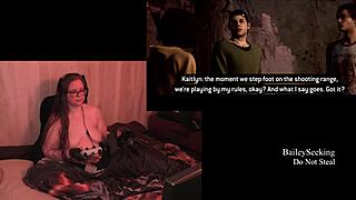 Naked BBW Plays Quarry with Big Ass and Tits Exposed