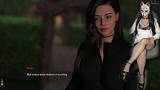 Steps of Debauchery 68 College Coed Strips Naked Lingerie in Public Brothel