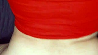 Chubby BBW begs her guy for anal after wild doggystyle