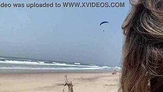 She Kept Handjobbing Till I Exploded In Front Of Beach Crowd!