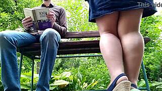 whoa curvy milf pees pantyhose park view below so wet 😲💦