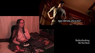 Naked BBW Plays Quarry with Big Ass and Tits Exposed