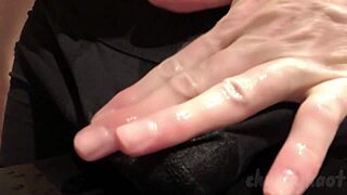 chubbykaot grinds humps counter closeup tease