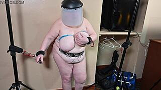 Tit Suffering Udder Busting Slut Sub Curious Fern Sklavin Soumise Slow Motion