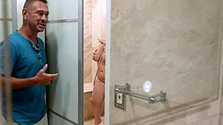 Stepdad Bathes Chubby Bbw Stepdaughter Before Hard Tub Fucking Session