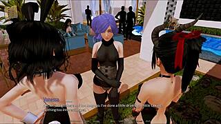 Harem Hotel 169 Game Session Unfolds in Steamy Hotel Encounter