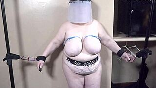 Tit Suffering Udder Busting Slut Sub Curious Fern Sklavin Soumise Slow Motion