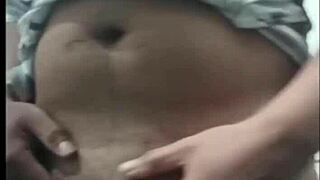 Housewife Fucks Friend on Video Call During Steamy Bathroom Shower