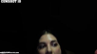 anna drains fantastic 10 cumshots straight into her hungry mouth