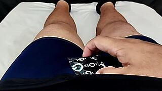 small phimosis cock jerks contrast neighbor's squirting pussy and tits play - part 4