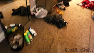 Pregnant Lesbian Stepsis Toys Pussy Wants Bros Cum for Baby POV