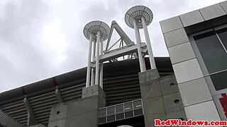 you won't believe how this pierced dutch hooker takes that facial after deep blowjob