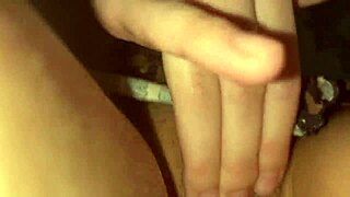 Her pussy quivers up close as orgasm hits hard during intense ass play.