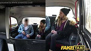 fake taxi french cutie screams on huge czech cock in tight wet pussy