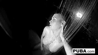 WOW JEZEBELLE'S STEAMY SHOWER TITS AND PUSSY MAKE ME DROOL!