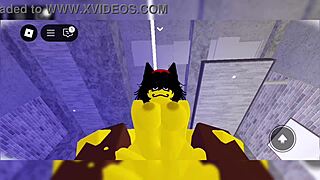 yo big tits femdom crushes yellow creature under her huge ass