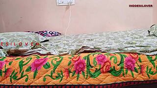 Horny Indian Wife Fingers Shaved Pussy on Ranch to Arouse Husband with Homemade Sex Video