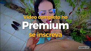 Half-Sister Dares Best POV Suck In Public - Monster Facial Cumshot