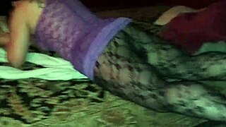 She grinds floor frantically chasing quick intense orgasm