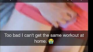 Cheating Yoga Milf Cucked And Creampied By Fitness Instructor On Snapchat