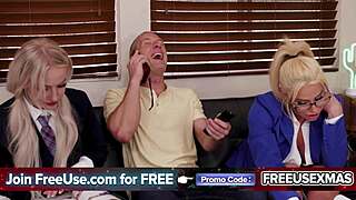 big cock pounds cute blonde stepdaughter and busty wife doggystyle missionary