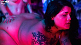 Lesbian Foot Lovers Tease Toes and Barefoot Pleasures Gently