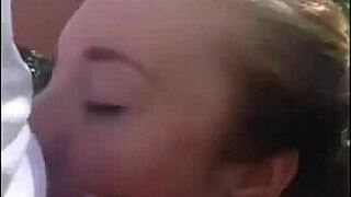 My heart races giving this cute tinder girl outdoor head
