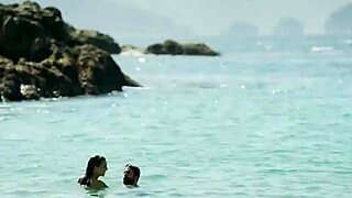 regina blandón flashes her perky tits in bikini during boyfriend's village escapade 2019