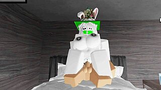 ROBLOX WHORE RIDES COWGIRL TO CREAMPIE MISSIONARY POUNDING