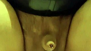 Latexi69's latex ass buttplug gaping anal play frenzy!