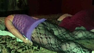 She grinds floor frantically chasing quick intense orgasm