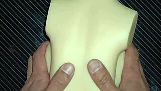 Dolly gets penetrated in every position from desk doggy to bent over creampie double pleasure