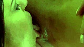 Petite teen 18+ gets her sweet pussy licked deep by glamorous wrestling babe in lesbian action