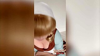 omg penny pax as horny cinderella cosplay stuffing her pussy with veggies 🍆💦👑