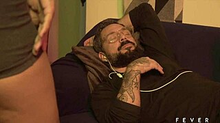 Voyeur Wife Aroused Watching Hubby Hammer Best Friend's Pussy Doggystyle!