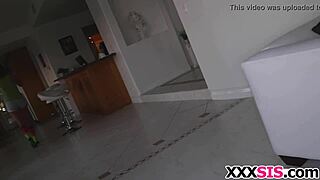 Sweet stepsis Kat Arina pounded hard by monster cock blowjob ass fuck