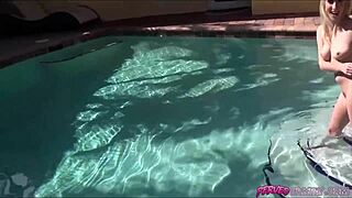 stepsis dares skinny dip turning into wild outdoor bang
