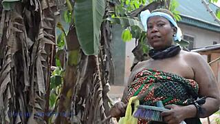 Lonely Guy Pounds Mad BBW Picking Trash from Bin