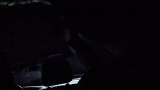 Angie Gets Candid Car Creampie from Fat Cock!