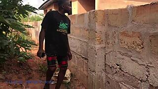 Lonely Guy Pounds Mad BBW Picking Trash from Bin