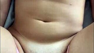 Innocent college brunette Bailey Blaze bends over fucked hard parents away