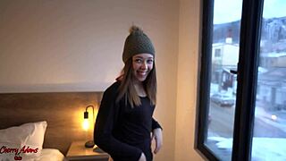 Cherry Adams Big Ass Brazilian Tourist Fucked for Cash Christmas