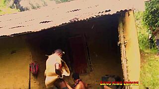 stepmother's juicy wet pussy deeply fucked after bush hunt creampie