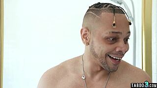 inked milf lily lane fucked interracial by big black cock stepson