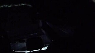 Angie Gets Candid Car Creampie from Fat Cock!