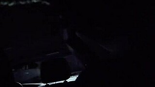 Angie Gets Candid Car Creampie from Fat Cock!