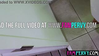 Big Ass Teen 18+ Teases Stepdad's Nudes for Wild Sex Tape!