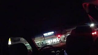 Angie Gets Candid Car Creampie from Fat Cock!