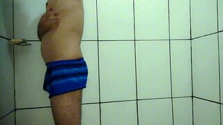 stepmom showers with stepson pussy fucked for hours