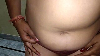 married hottie flaunts panties while stranger gropes her curves backstage